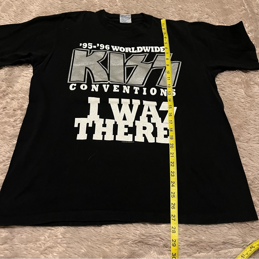Vintage KISS 95-96 worldwide conventions t-shirt - Picture 4 of 5